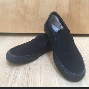 Black Slip on Vans